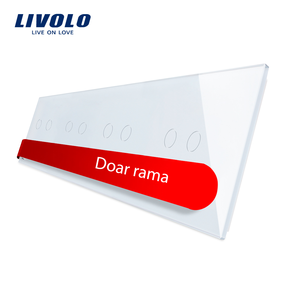Panou Touch Livolo 4 Module, Sticla