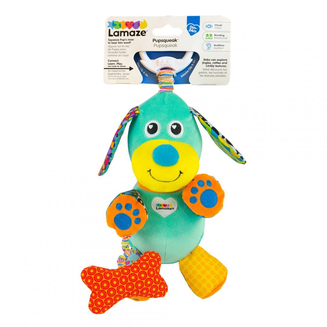 Lamaze Câinele Gălăgios Tomy - Jucarie Senzoriala 0-24 luni - imagine 2