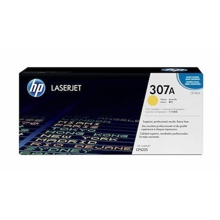 Toner HP CE742A Yellow Original 7300 pagini pentru CP5220/CP5225 - imagine 2