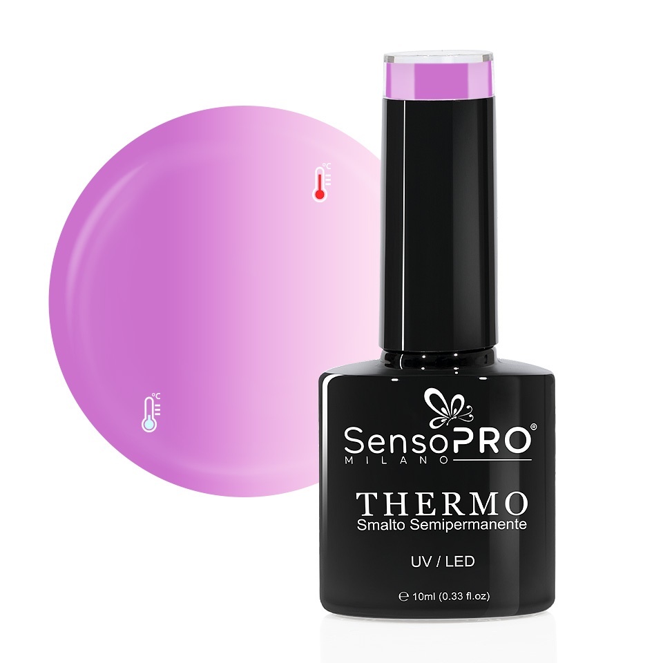 Oja Semipermanenta Termica SensoPRO Wild Bloom 10ml - imagine 2