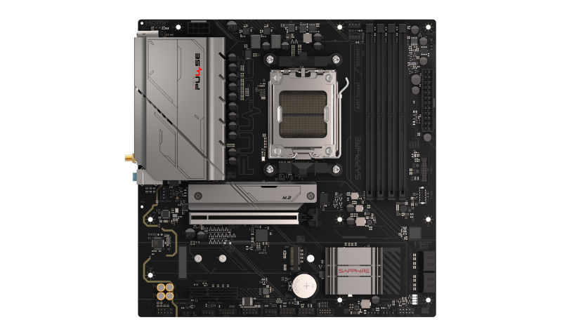 Placă de bază Sapphire PULSE B850M WIFI AM5 | DDR5, PCIe 5.0
