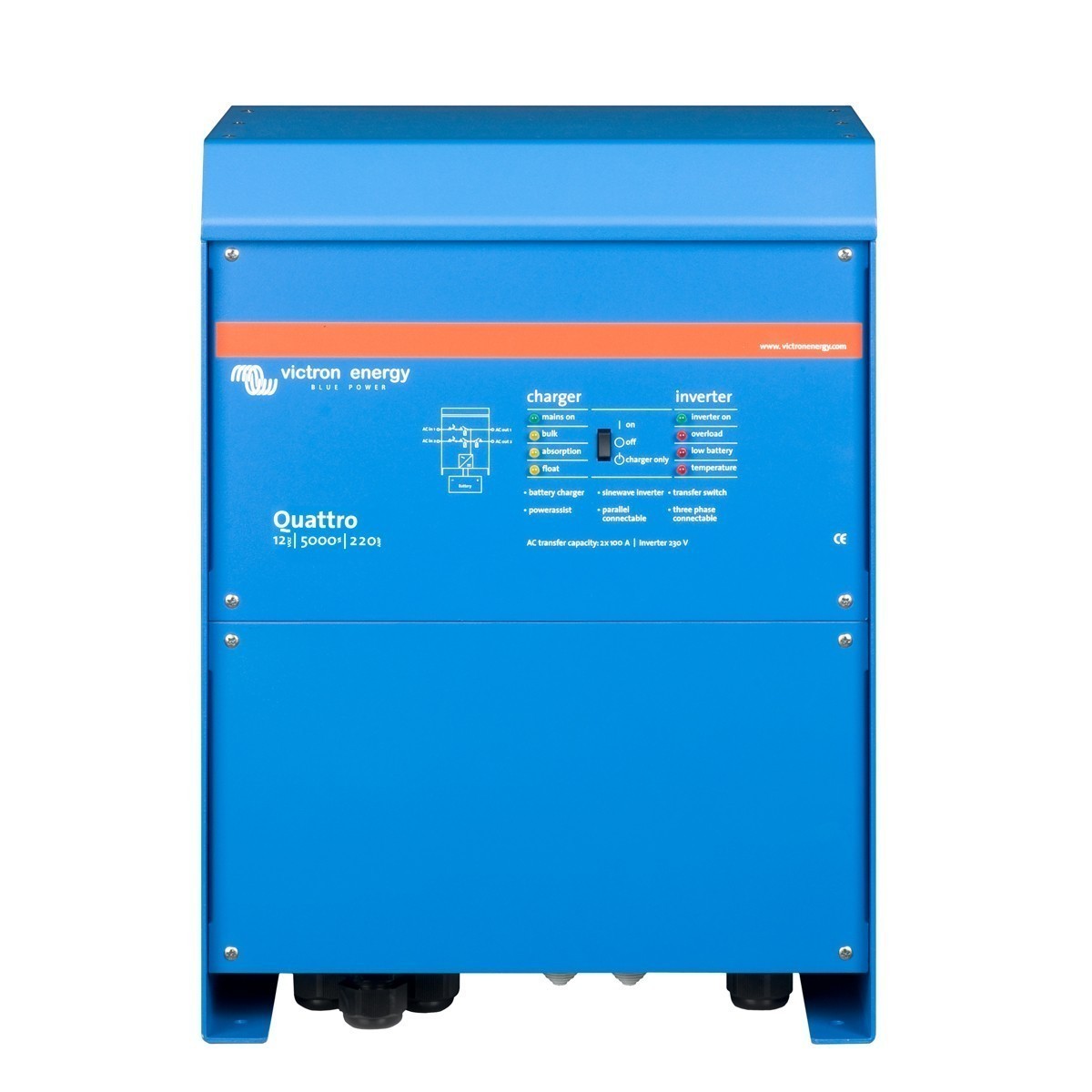 Invertor Victron Quattro 12V 5000VA 230V UPS