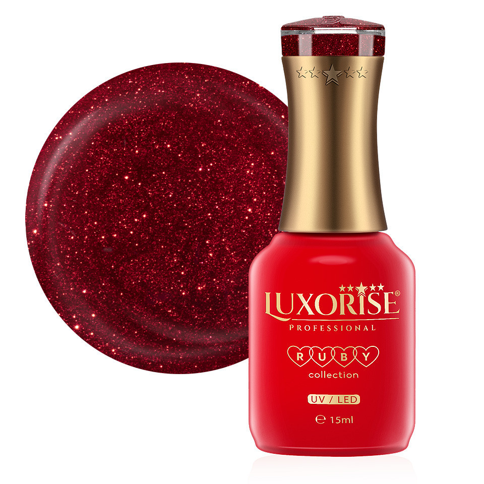 Oja Semipermanenta Luxorise Hot Passion, 15ml