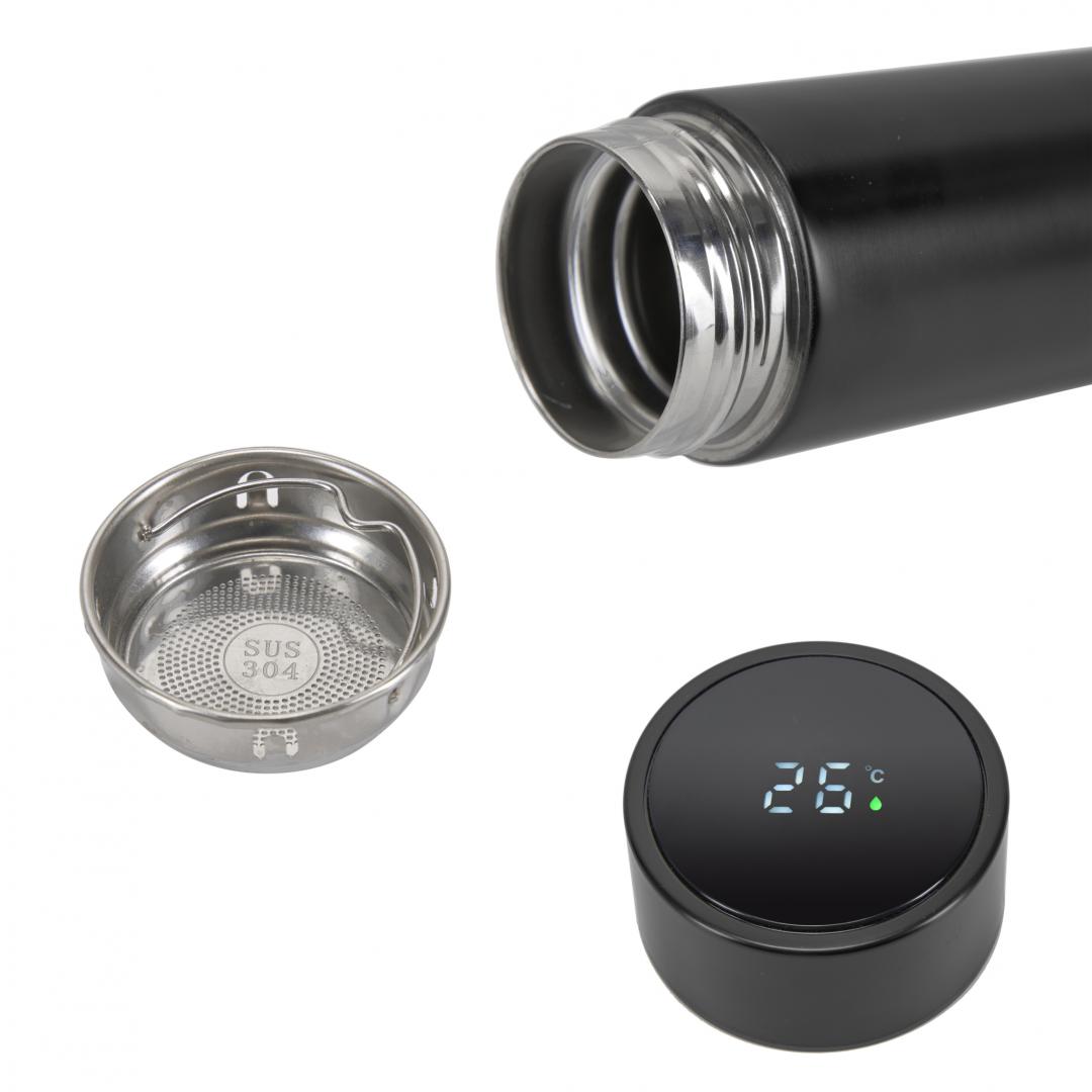 Termos Heinner 450 ml LED Indicator - Inox Premium - imagine 4