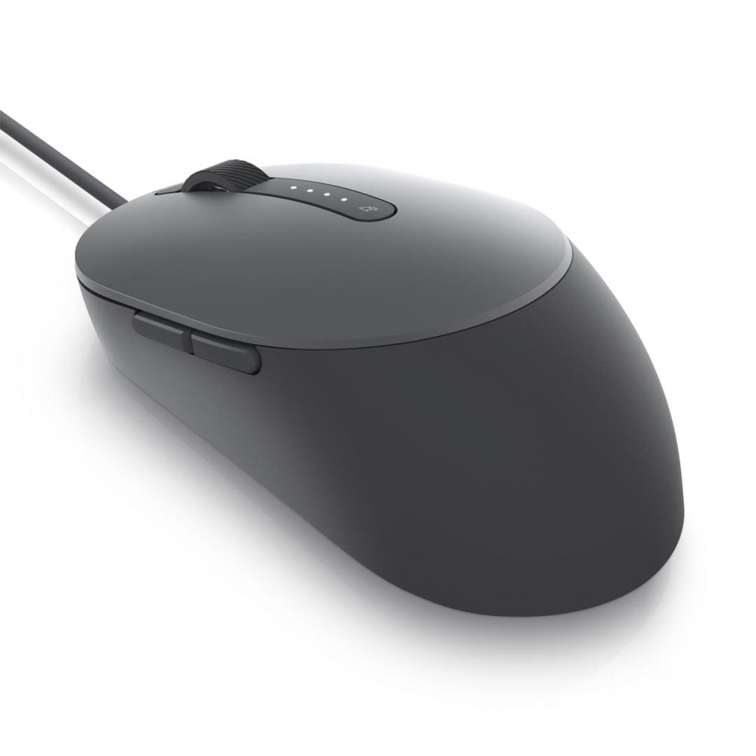Mouse DELL MS3220 Cablat 3200 DPI Ergonomic Titan Gray - imagine 3