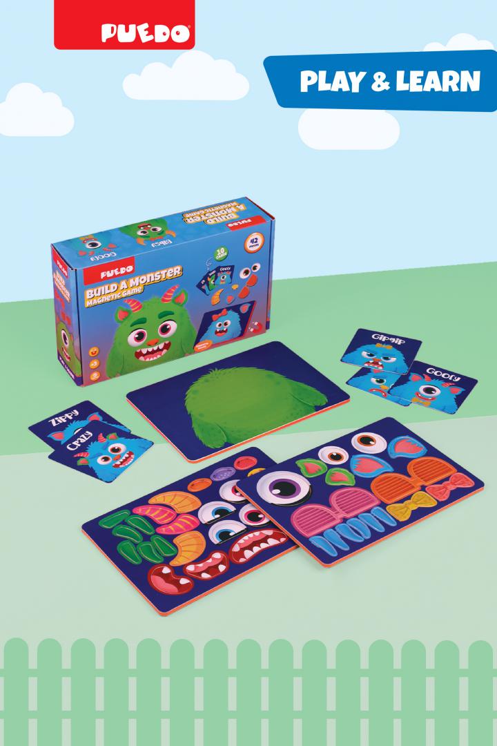 Joc Magnetic Creează un Monstru | Creativitate și Distracție - imagine 7