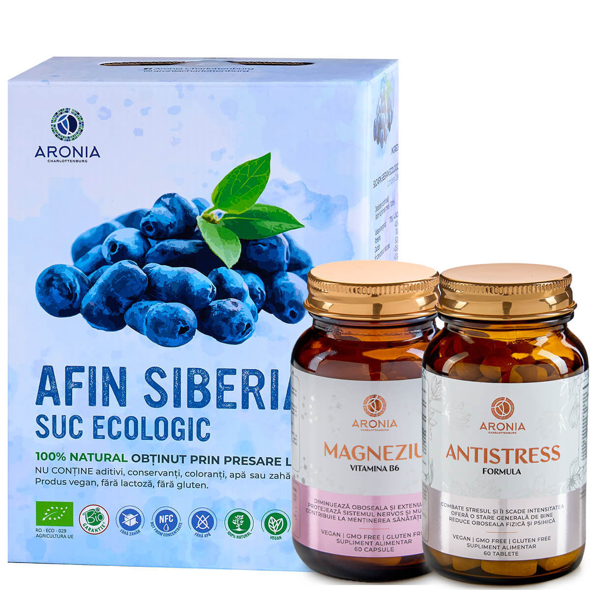Protocol Antistres Aronia - Relaxare și Echilibru