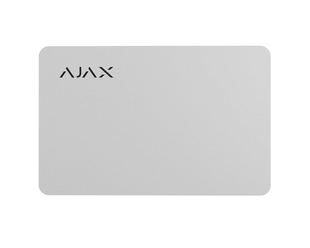 Card Acces Ajax Pass WH - Control Securitate DESFire