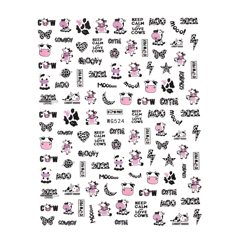 Abtibild Unghii SensoPRO Milano Cartoon Mood WG524