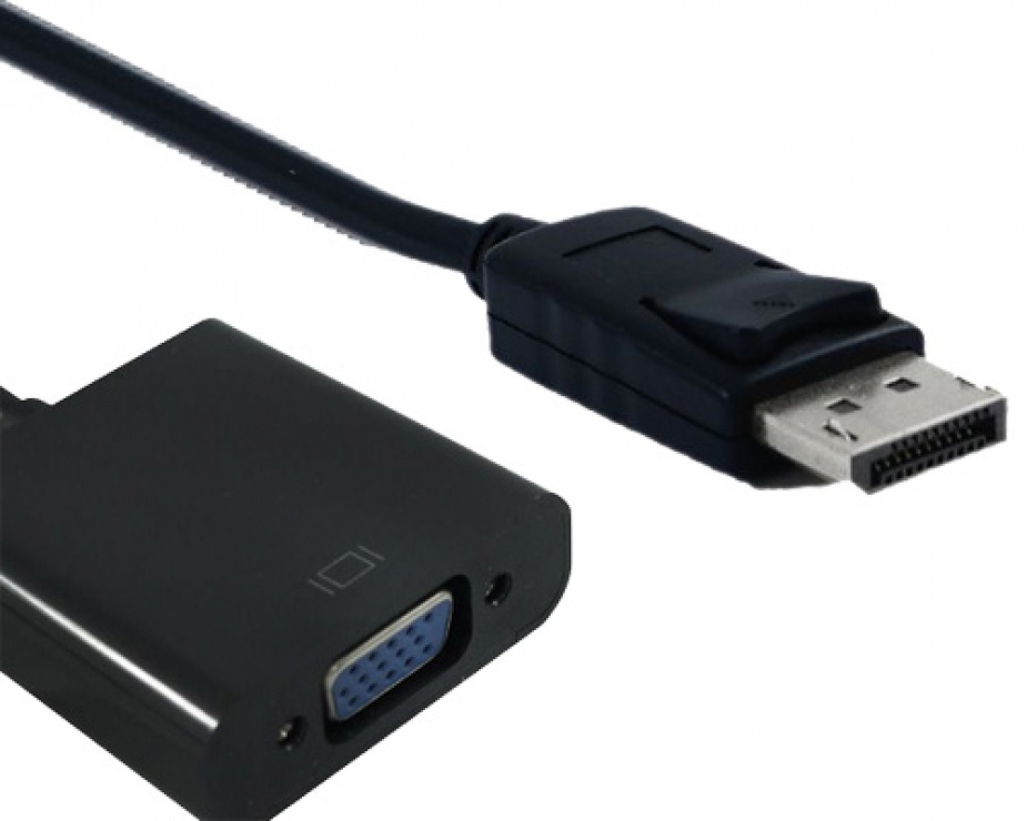 Adaptor DisplayPort la VGA Mycon T-M Negru