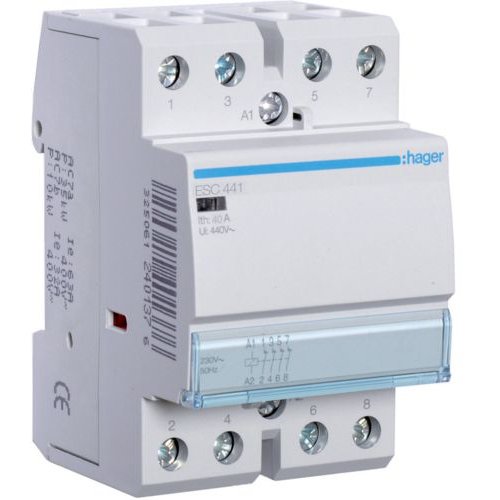 Contactor Hager ESC441 4NO 40A 230V