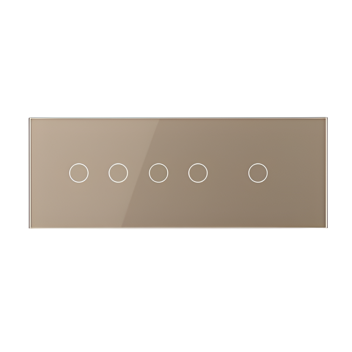 Panou Touch Livolo Dublu+Dublu+Simplu Sticlă - imagine 10