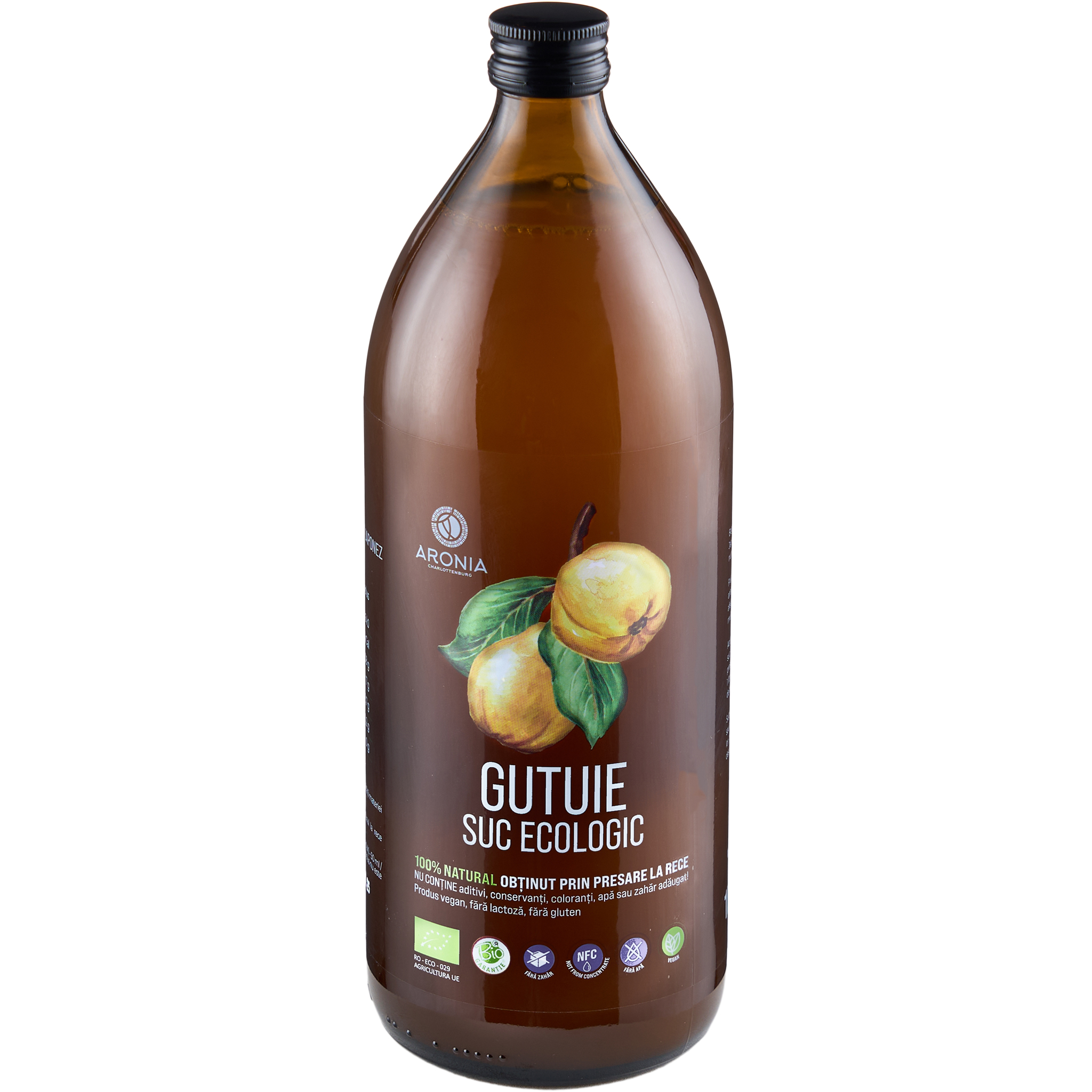 Suc de Gutuie Ecologic 1L | Aronia Charlottenburg