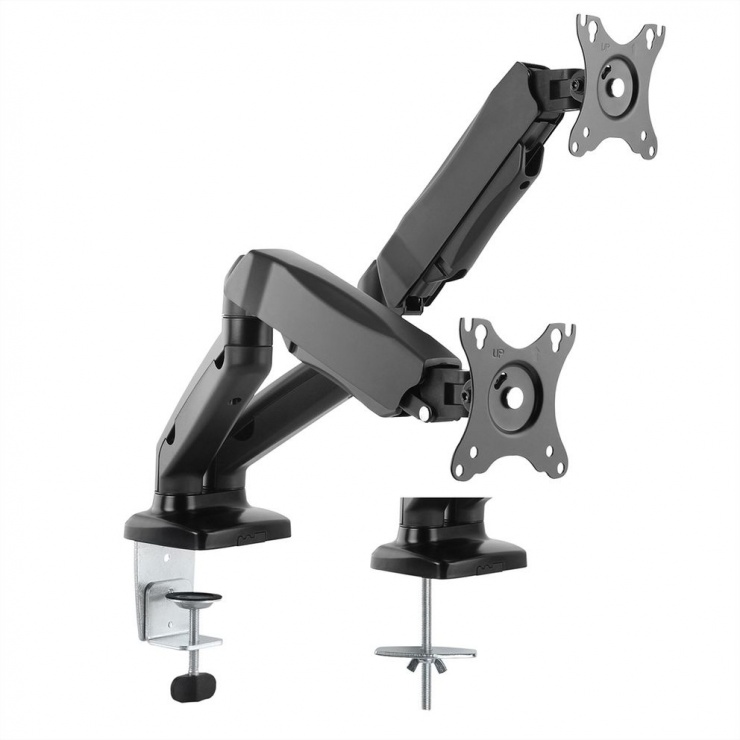 Suport 2 monitoare Value, reglare ergonomică