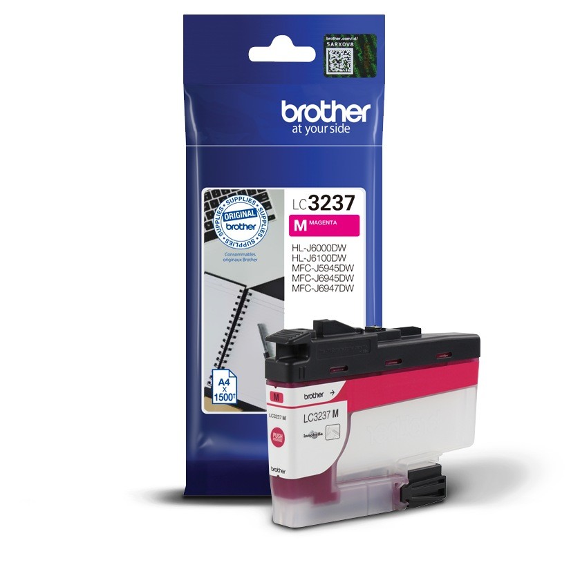 Cartus Brother LC3237M Magenta Original - 1500 pagini
