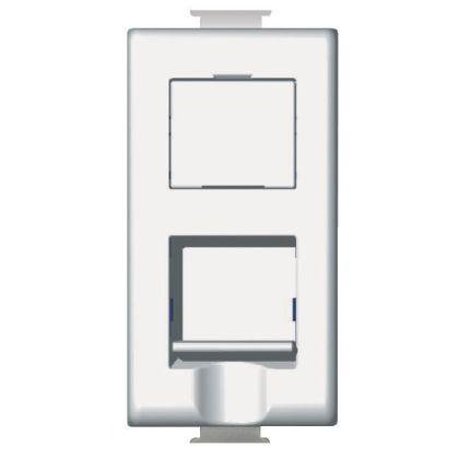 Priza Date RJ45 CAT5E Bticino, 1m, Conexiune Rapidă