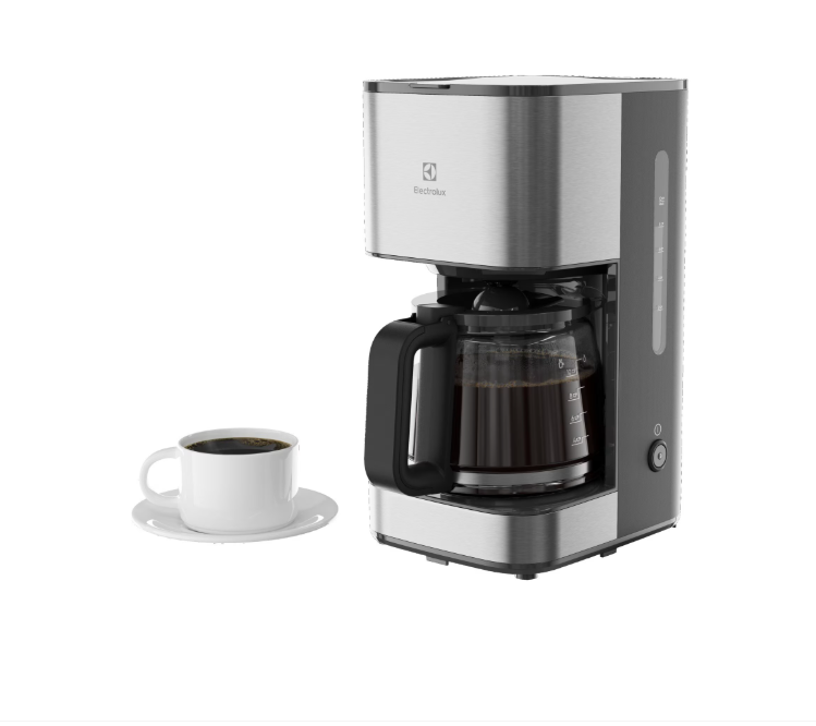 Cafetiera Electrolux E3CM1-3ST - 1.25L, 1000W, Inox