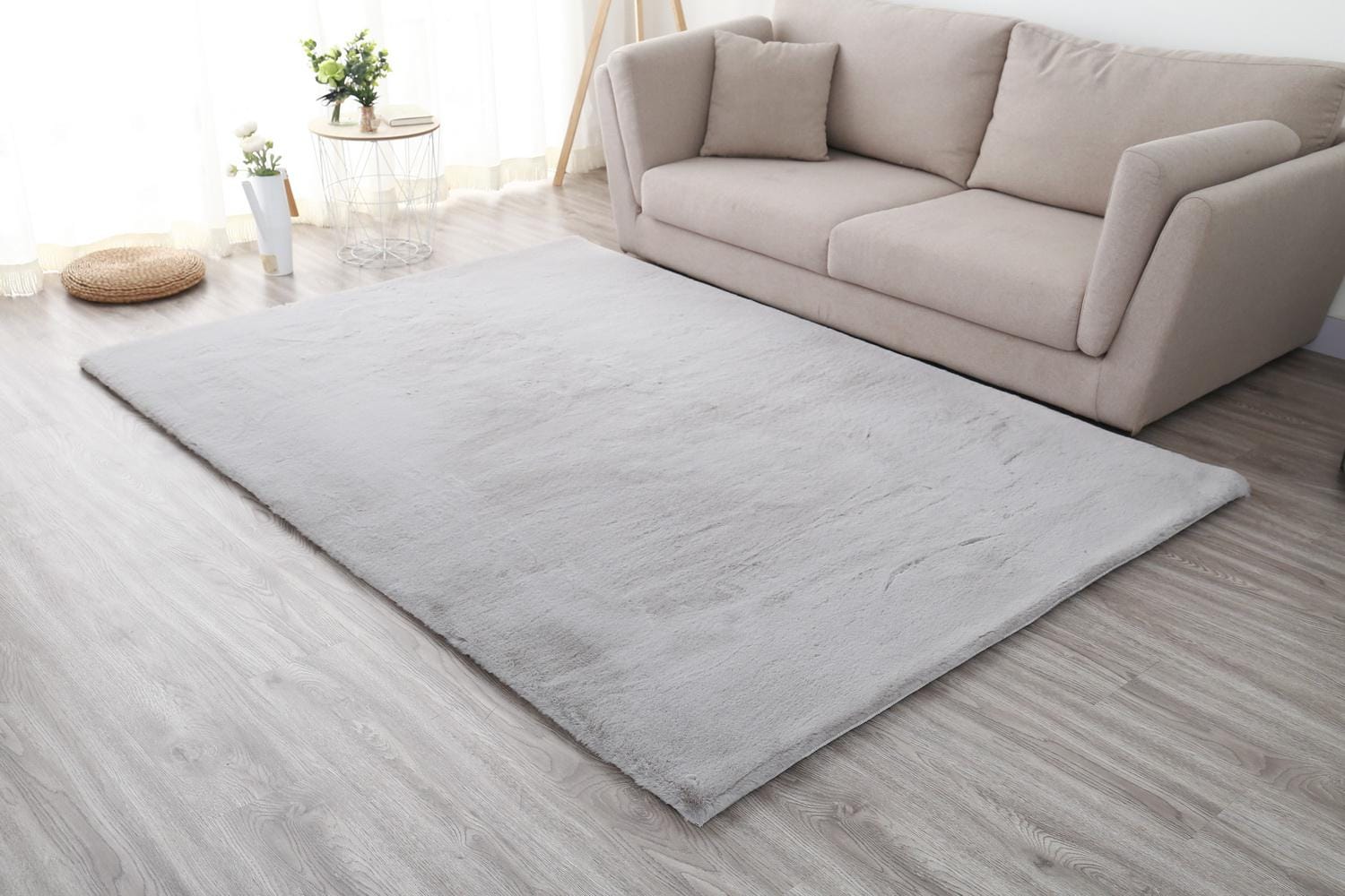 Covor HEINNER Shaggy Soft Blanita 200x300 cm Gri - Moale - imagine 4