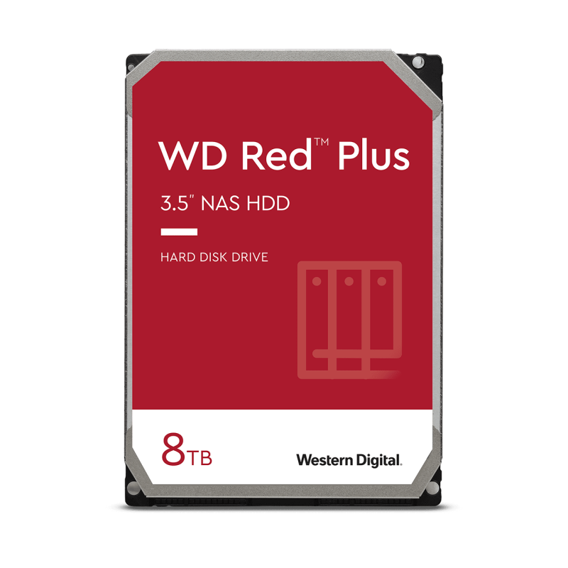HDD Intern WD Red Plus 8TB 256MB | Stocare NAS de Performanță - imagine 3