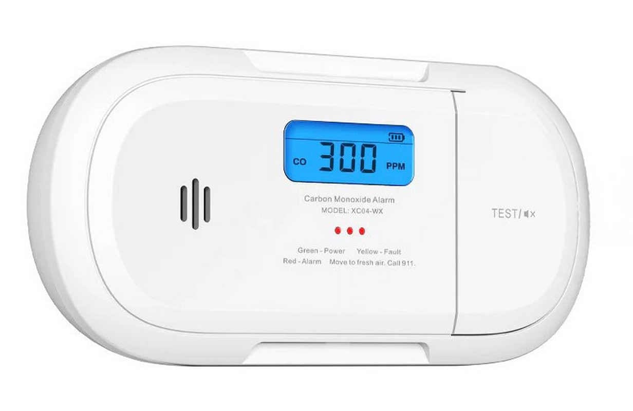 Detector CO X-Sense cu App Mobil și Alarmă 85dB