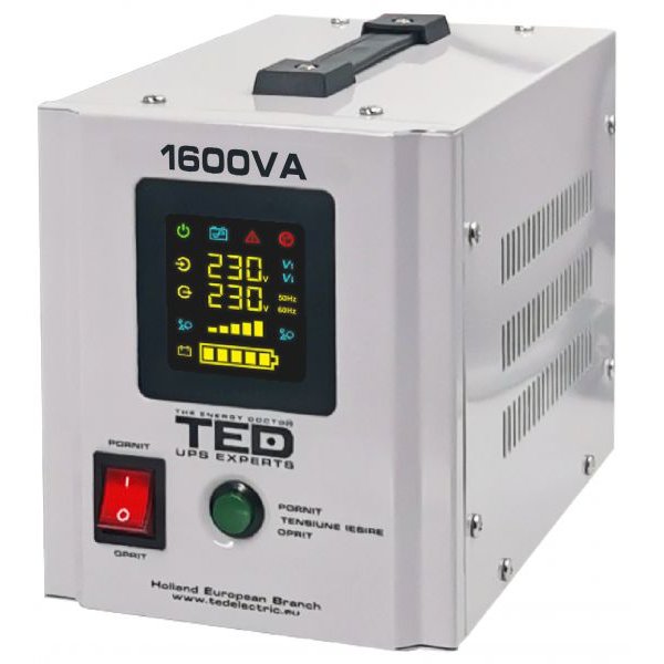 UPS Centrala Termica TED Electric 1600VA Sinus Pura