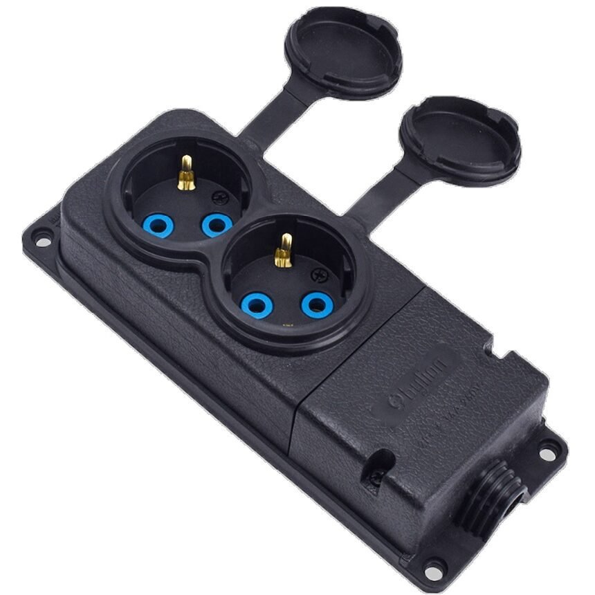 Prelungitor Bylion 2 Prize Schuko IP44, 16A - imagine 1