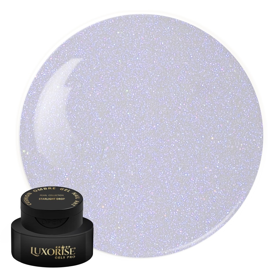 Gel UV Nail Art Babyboomer LUXORISE Cushion Ombre Pearl - Starlight Drop, 2ml
