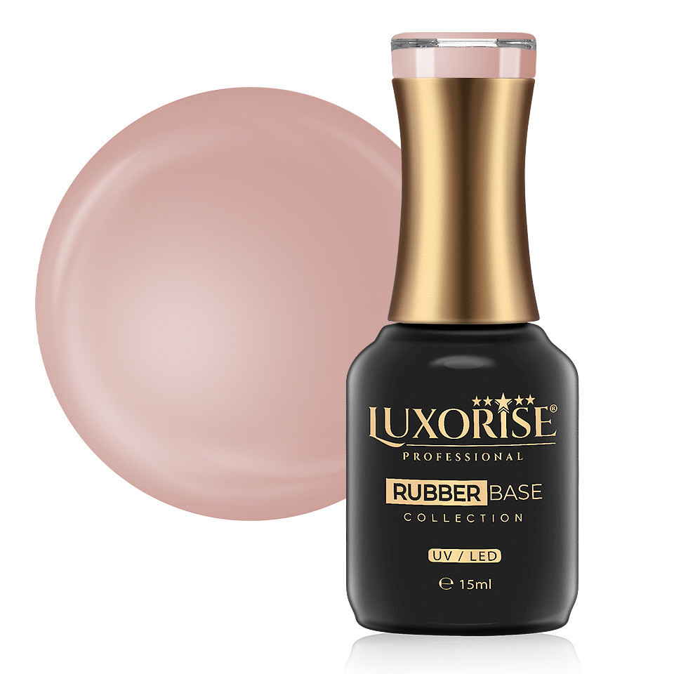 Rubber Base Luxorise Nude Goddess 15ml, Bază Flexibilă
