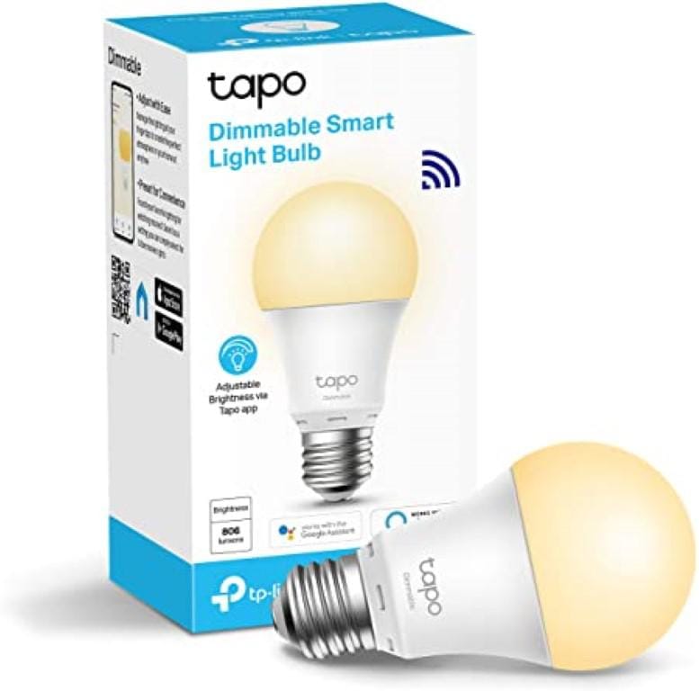 Bec Smart TP-Link Tapo L510E E27 806lm Reglabil WiFi - imagine 2
