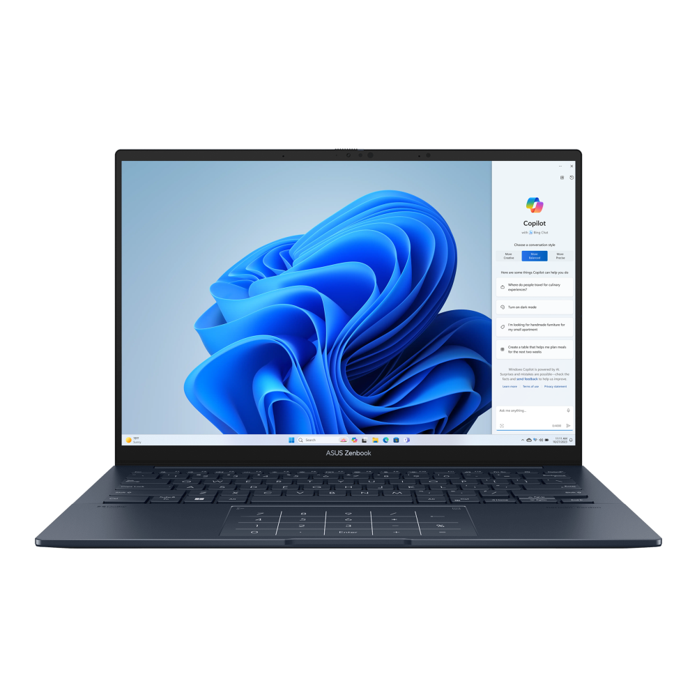 ASUS Zenbook 14 OLED cu Intel AI - Laptop Premium