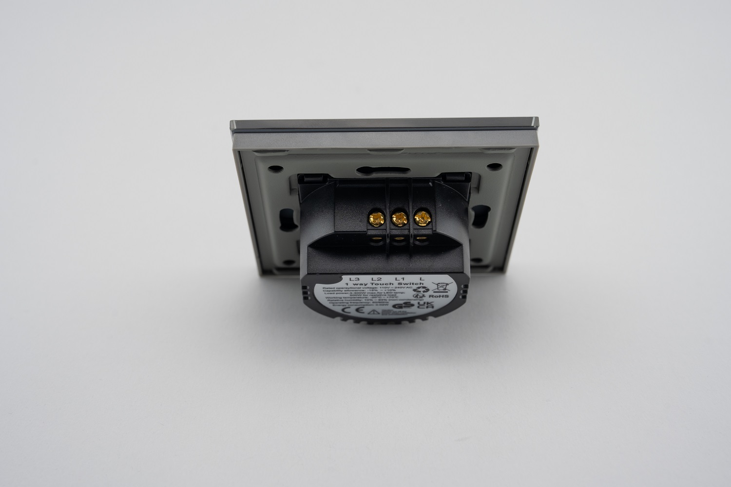 Intrerupator Dublu Touch Sticla LUXION, IP45 - imagine 32