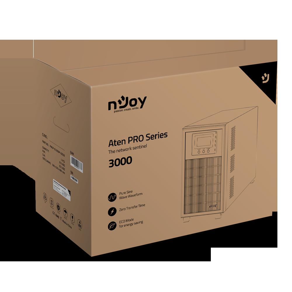 UPS nJoy Aten PRO 3000VA - Sistem On-line cu Dublă Conversie - imagine 6