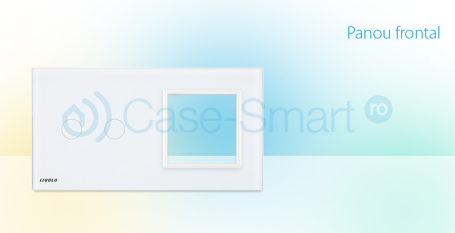 Priză și Întrerupător Touch Livolo din Sticlă - imagine 2