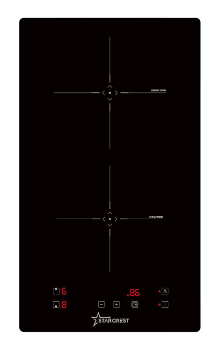 Plita Inductie Starcrest 2 Zone, Touch Control, Timer