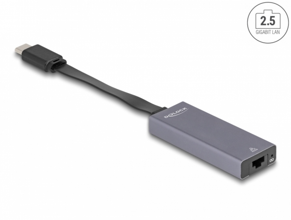 Adaptor USB-C la 2.5G LAN Delock 66248