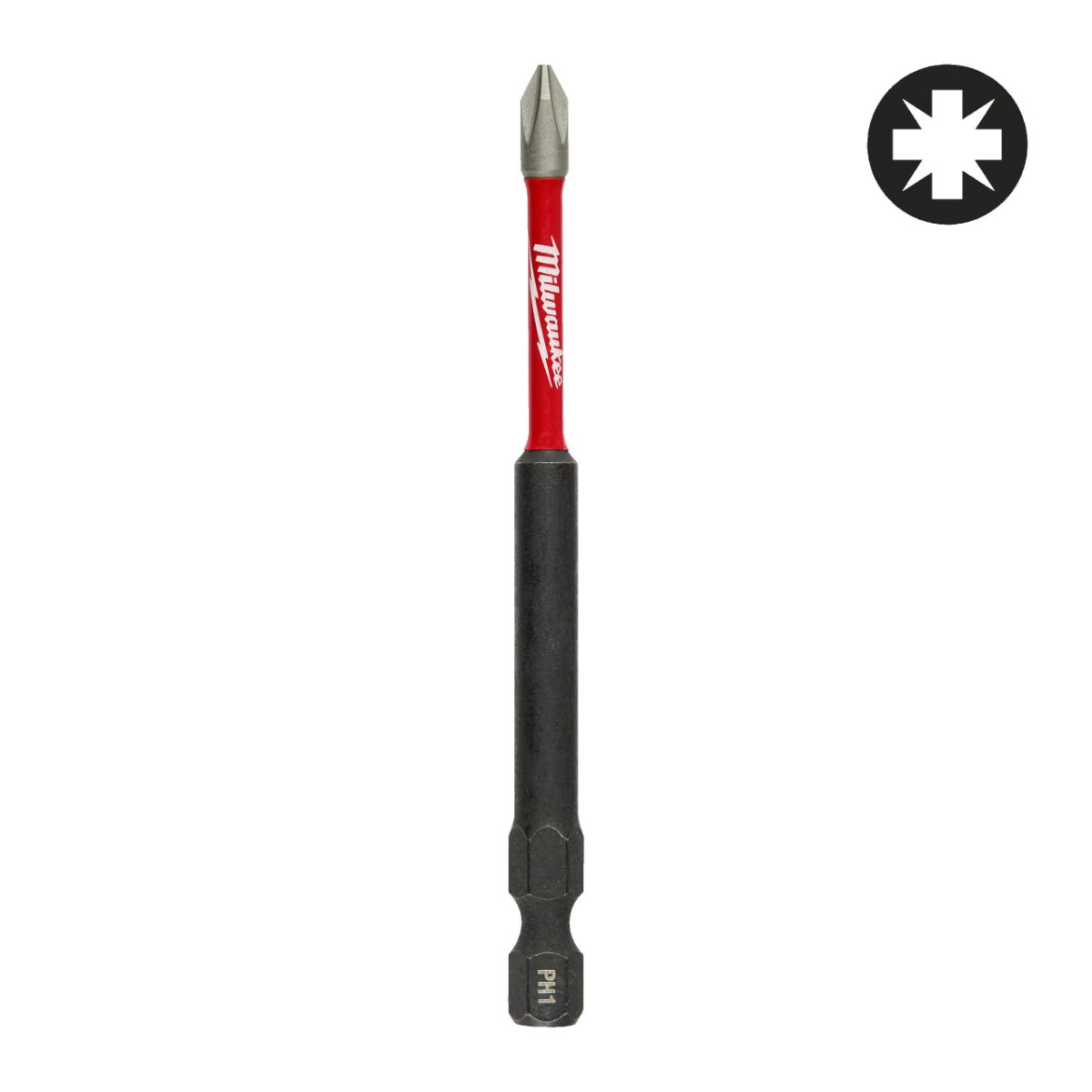 Bit PZ Milwaukee SHOCKWAVE IMPACT DUTY, vârf forjat