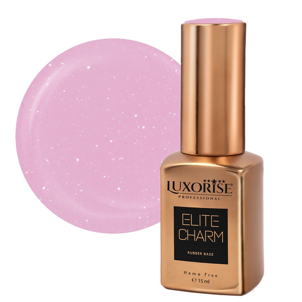 Luxorise Rubber Base Elite Charm Petal Bliss