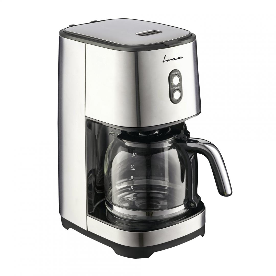 Cafetiera Fram FCM-915IX 1.5L Inox | Filtru Permanentes - imagine 3