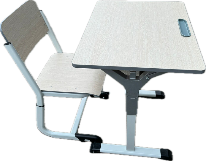 Ansamblu Birou și Scaun Elevi 0360K-P - Set Studiu Complet