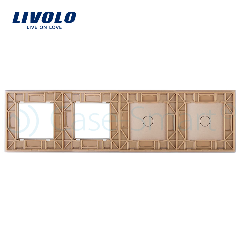 Panou Touch Livolo 2 Prize, Sticla Crystal - imagine 6