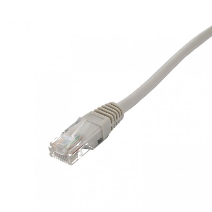 Cablu RJ45 UTP Cat.5e 0.5m Gri OEM