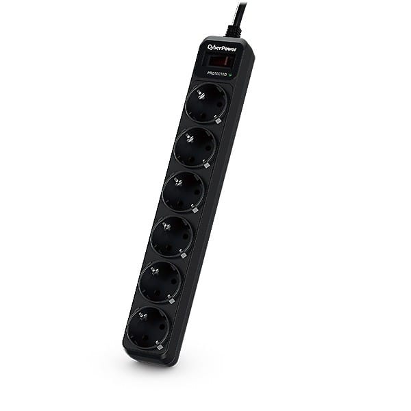 Prelungitor Cyber Power 6 Prize Schuko, 1.8m - imagine 2