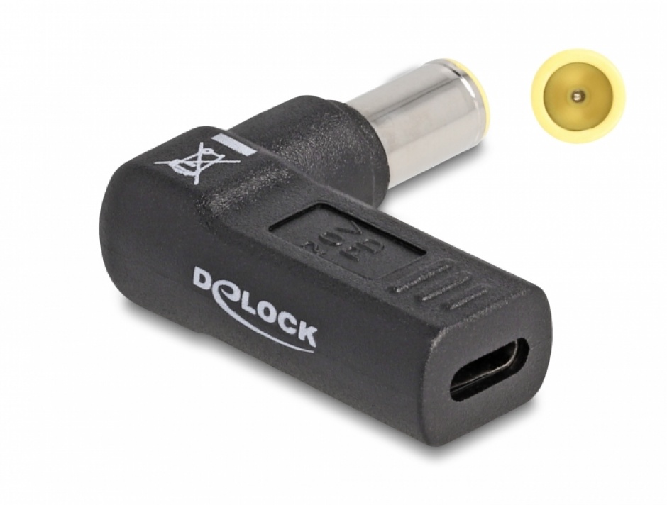 Adaptor Delock USB-C la IBM 7.9x5.5mm 20V/3A