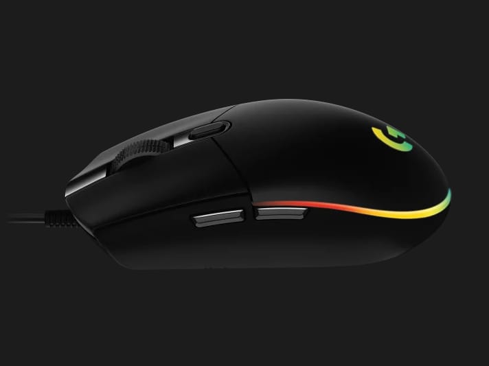 Mouse Gaming Logitech G102 LIGHTSYNC Negru - 8000 DPI RGB - imagine 3