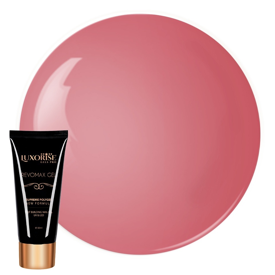 Polygel Luxorise Dusty Pink 30ml - Constructie Unghii