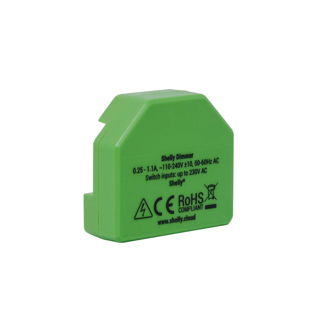 Pachet 2x Shelly Dimmer 2 Wi-Fi, Control Inteligent Lumini - imagine 5