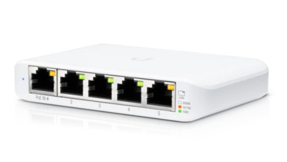 Ubiquiti USW-FLEX-MINI Switch 5 Porturi PoE