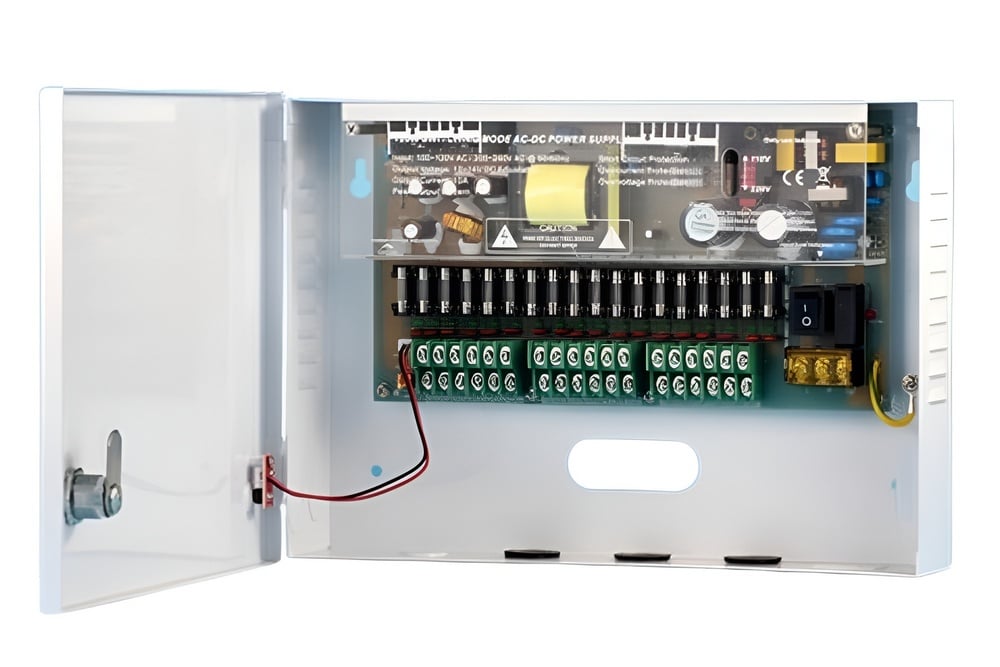 Sursa Alimentare Safer 12V 10A, 18 Ieșiri