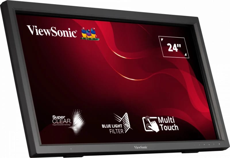 Monitor Tactil ViewSonic TD2423 24" Full HD Touch Negru - imagine 11