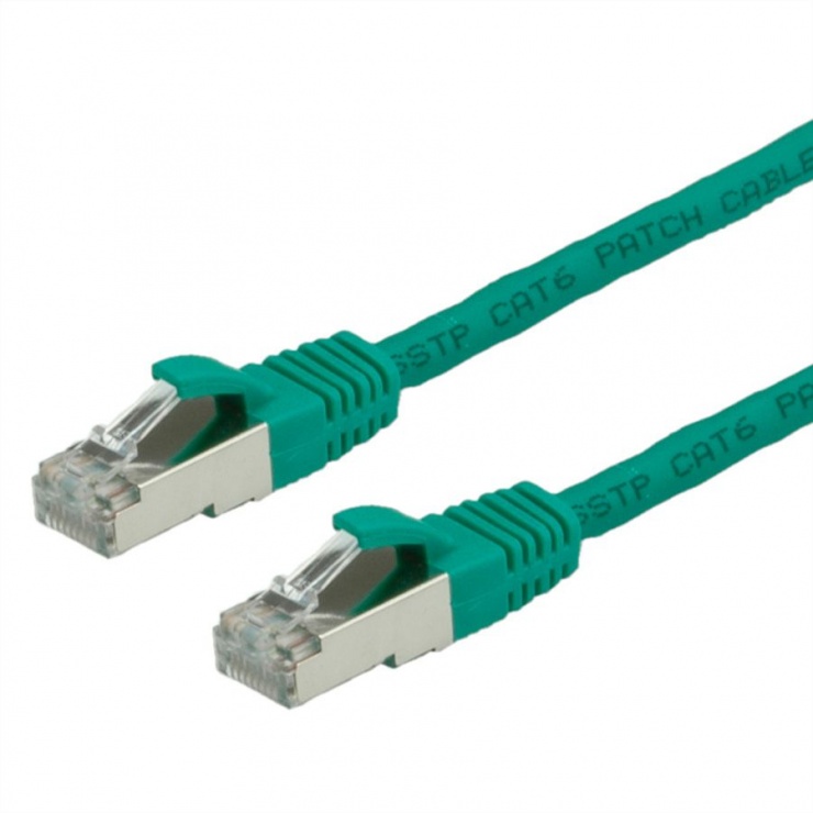 Cablu Retea SFTP Cat.6 Value Verde, 5m, LSOH - imagine 1
